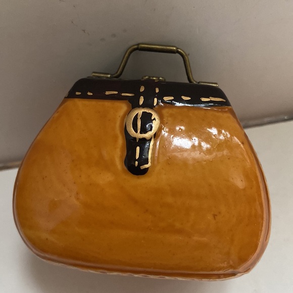 Mini trinket box. Purse shape - Picture 5 of 6